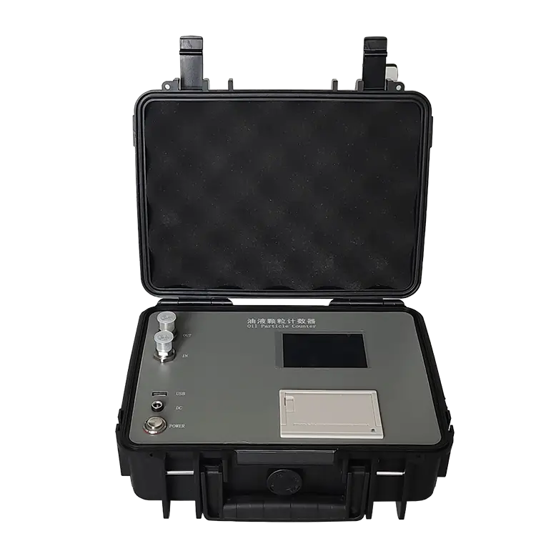 Mobil olajtisztasági monitor